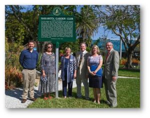 Olivia Haynes Sarasota Garden Club Historical Marker Dedication 2023